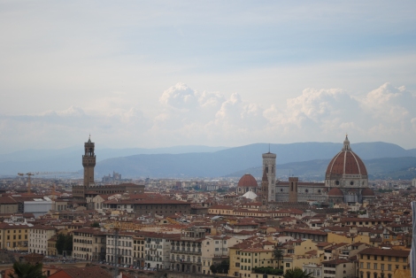 View of Florence from the Giardino delle Rose, Firenze